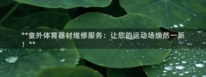 耀世集团总部在哪儿：**室外体育器材维修服务：让您的