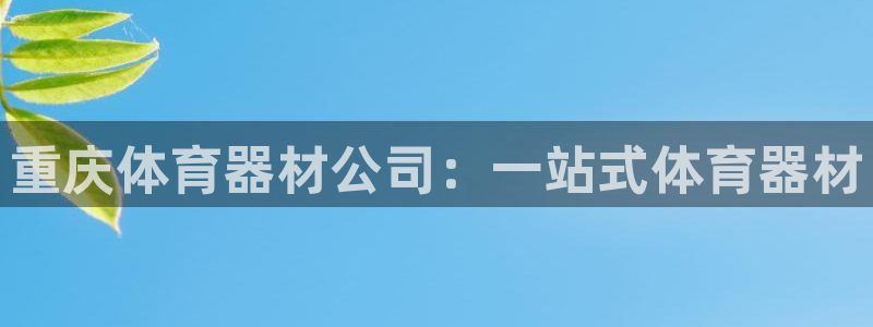 耀世娱乐是什么意思啊：重庆体育器材公司：一站式体育器