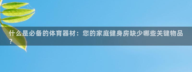 耀世娱乐提现失败原因：什么是必备的体育器材：您的家庭