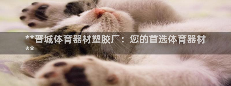 耀世官网注册时间：**晋城体育器材塑胶厂：您的首选体