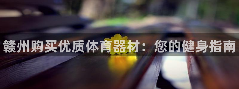 耀世平台产7O777：赣州购买优质体育器材：您的健身