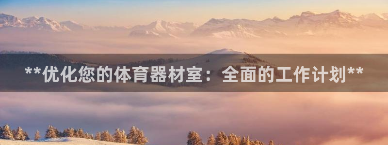 耀世平台心 58534I 耀世：**优化您的体育器材