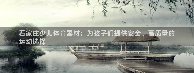 耀世娱乐登录地址在哪里：石家庄少儿体育器材：为孩子们