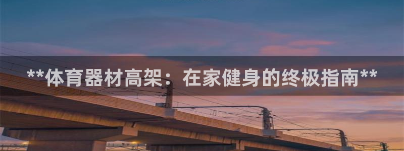 耀世娱乐挂机教程视频：**体育器材高架：在家健身的终