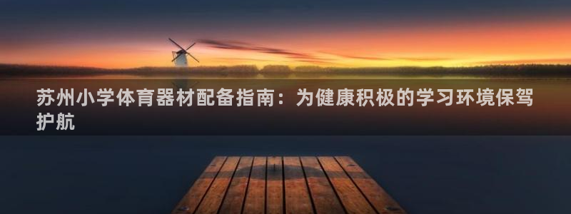 耀世平台app下载：苏州小学体育器材配备指南：为健康