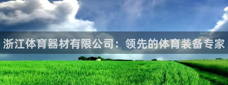 耀世平台的运营模式有哪些：浙江体育器材有限公司：领先