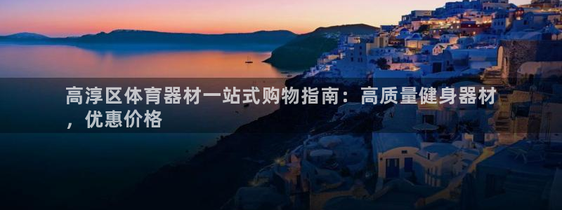 耀世平台总代理在哪：高淳区体育器材一站式购物指南：高